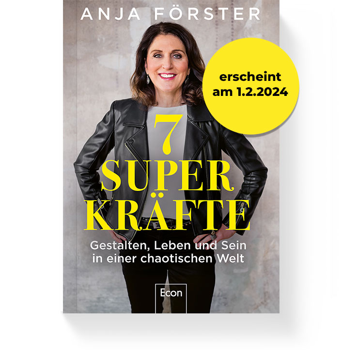 Buch 7 Superkräfte von Anja Förster, Econ Verlag