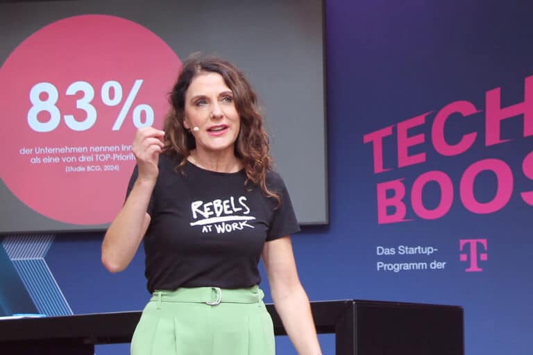 Vortrag von Anja Förster - live auf der Bühne